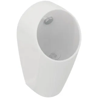 IDEAL STANDARD SPHERO - Urinal 300x300x620 mm in weiß glänzend, mit Ablaufgarnitur - Randlos #E183201 - Weiß (Alpin), Bild 2