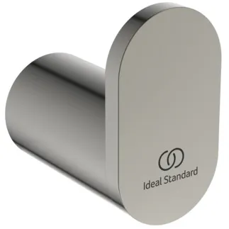 IDEAL STANDARD CONCA - Handtuchhaken 28x49x50 mm in silver storm - PVD Technologie #T4507GN - Edelstahl