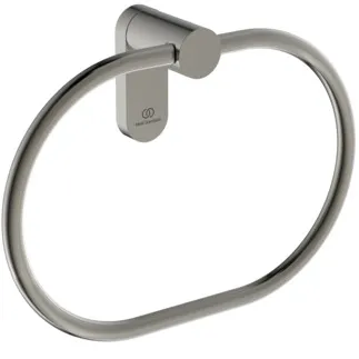 IDEAL STANDARD CONCA - Handtuchring 212x56x156 mm in silver storm - PVD Technologie #T4503GN - Edelstahl