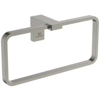 IDEAL STANDARD CONCA - Handtuchring 210x69x101 mm in silver storm - PVD Technologie #T4502GN - Edelstahl