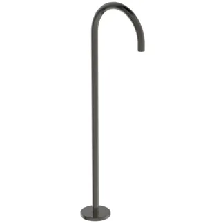 IDEAL STANDARD JOY - Freistehende Wannenarmatur 130x339x919 mm, 260 mm vertikaler Abstand bis Mitte Auslauf in magnetic grey, Kit 1 included, 12 l/min (3 bar) - Verdeckter Strahlregler, PVD Technologie #A7387A5 - Magnetic Grey