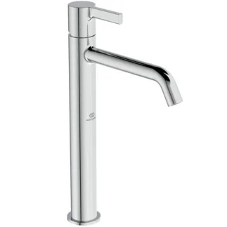 IDEAL STANDARD JOY - Waschtischarmatur 48x202.5x313 mm, 170 mm vertikaler Abstand bis Mitte Auslauf in chrom, 5 l/min (3 bar), ohne Ablaufgarnitur - EasyFix, Strahlregler, Verdeckter Strahlregler, Durchflussbegrenzer, EPD, FirmaFlow, SmartShine Oberfläche #BC782AA - Chrom