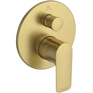 IDEAL STANDARD CONNECT AIR - Badearmatur UP Bausatz 2 163x90x192 mm in brushed gold, Kit 1 required (A1000), 23.0 l/min (3 bar) - Click-Technologie, PVD Technologie. BITTE BEACHTEN SIE: Dieses Produkt wird aus dem Sortiment genommen und durch A8740A2 ersetzt. #A7057A2 - Brushed Gold