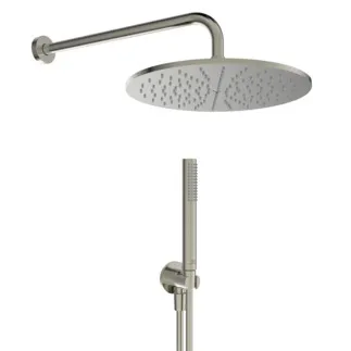 IDEAL STANDARD IDEALRAIN - Duschpaket in silver storm - PVD Technologie #BD825GN - Edelstahl