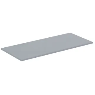 IDEAL STANDARD C.AIR - Waschtischplatte 1004x442x18 mm in hellgrau glänzend /weiß matt #E0851EQ - Hellgrau glänzend / weiß matt
