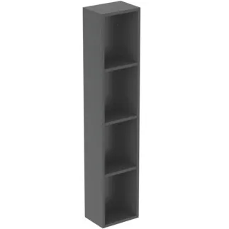 IDEAL STANDARD ADAPTO / STRADA II - Schrank 250x181x1234 mm in anthrazit matt lackiert - Vormontiert, Nachhaltig gewonnenes Holz #T4308Y2 - Anthrazit matt