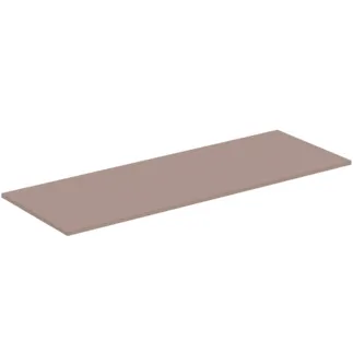IDEAL STANDARD I.LIFE B - Waschtischplatte 1403x507x16 mm in greige matt - Nachhaltig gewonnenes Holz #T5321NH - Greige