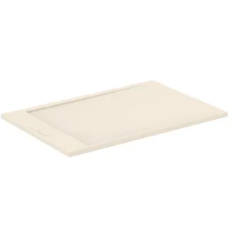 IDEAL STANDARD ULTRA FLAT S I.LIFE - Rechteck-Brausewanne 1200x900x30 mm in sandstein - Antibakteriel, Rutschhemmende Oberfläche, Barrierefrei, gemäß DIN 18040, Zuschneidbar, Reparierbar, 30 mm Höhe #T5221FT - Sandstein