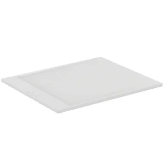 IDEAL STANDARD ULTRA FLAT S I.LIFE - Rechteck-Brausewanne 1200x1000x30 mm in carraraweiß - Antibakteriel, Rutschhemmende Oberfläche, Barrierefrei, gemäß DIN 18040, Zuschneidbar, Reparierbar, 30 mm Höhe #T5228FR - Carraraweiß