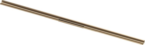 TECE TECEdrainway Duschprofil mit farbiger Oberfläche, Bronze gebürstet, 1600 mm #691640