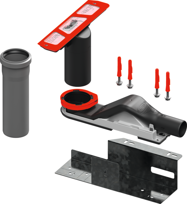 TECE TECEdrainway Ablauf "senkrecht", DN 50 #693030