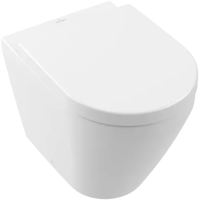 VILLEROY BOCH Architectura Tiefspül-WC spülrandlos, bodenstehend, mit TwistFlush, Weiß Alpin #5C44C001