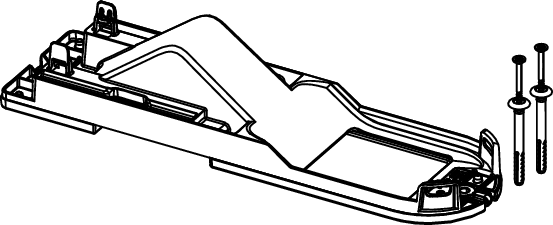 TECE TECE-Ersatzteil Montagesatz Bodenbefestigung DN 50 #695000