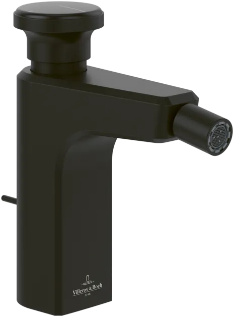 VILLEROY BOCH Vea Einhebel-Bidetarmatur, Matt Black #TVB117001002K5
