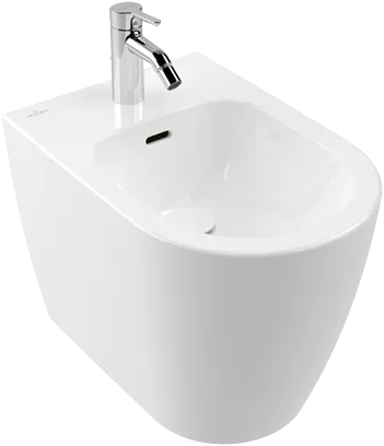 VILLEROY BOCH Skyla Bidet, bodenstehend, 370 x 540 mm, Weiß Alpin #74300001