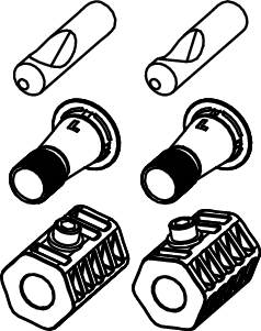 TECE TECE-Ersatzteil TECEloft verdeckte Befestigung #9820706