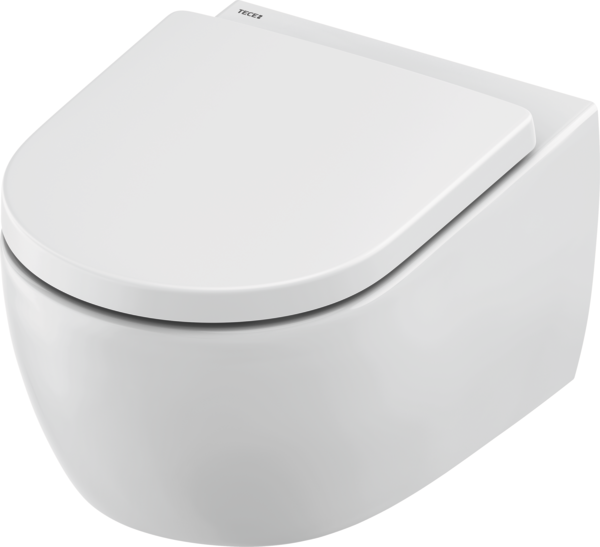 TECE TECEloft Set, WC-Keramik mit cyclon flush und WC-Sitz im klassisch-hohen Design #9700224