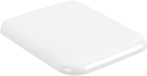 VILLEROY BOCH Skyla WC-Sitz, mit Absenkautomatik (SoftClosing), mit abnehmbaren Sitz (QuickRelease), Stone White #8M76S1RW