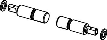 TECE TECE-Ersatzteil TECEloft Dämpfer-Set Sitz/Deckel "classic" #9820718