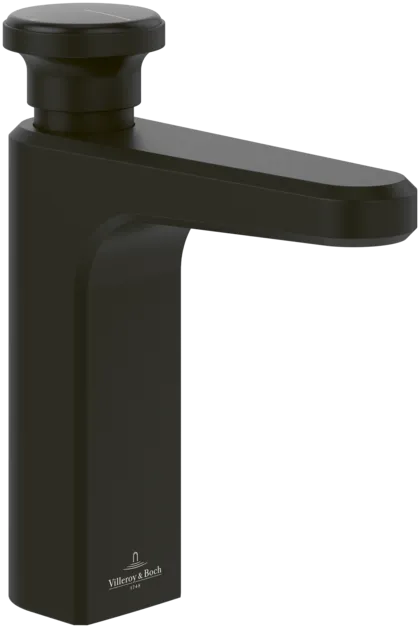 VILLEROY BOCH Vea Einhebel-Waschtischarmatur ohne Ablaufgarnitur, Matt Black #TVW117001002K5