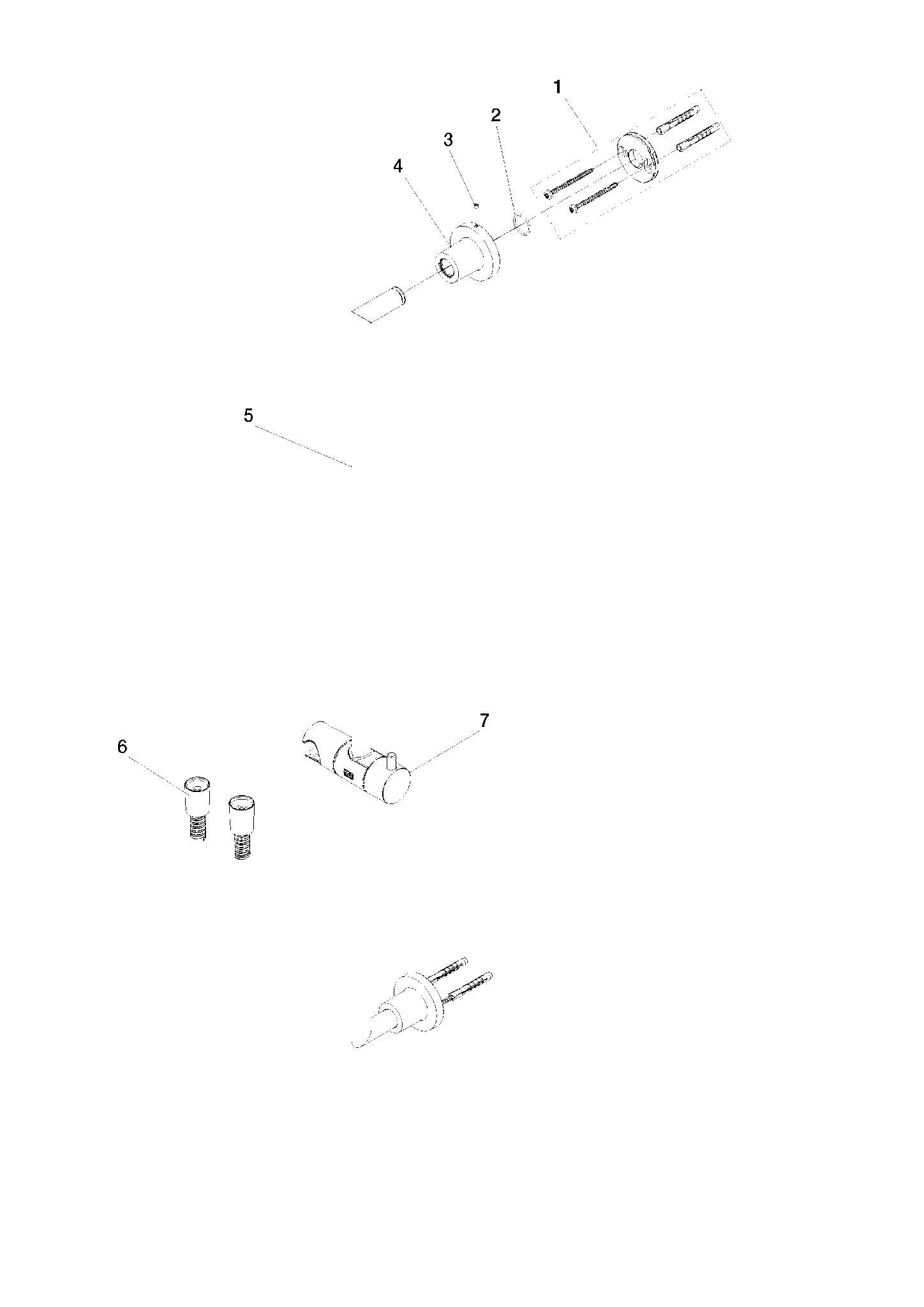 DORNBRACHT TARA Duschgarnitur - Platin #26412892-08