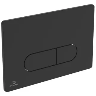 IDEAL STANDARD OLEAS - Mechanische Betätigungsplatte 234x8.5x154 mm, mechanisch in schwarz #R0115A6 - Schwarz