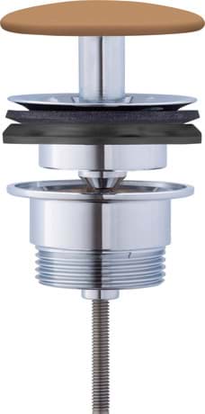 DURAVIT Schaftventil 005078 #005078CB00 - Farbe 00, Weiß Ø 65 mm