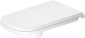 DURAVIT WC-Sitz Vital 006041 Design by sieger design #0060410000 - Farbe 00, Weiß Hochglanz, Farbe Scharnier: Edelstahl 361 x 485 mm