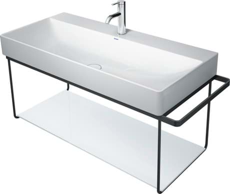 DURAVIT Glaseinleger 009965 Design by Duravit #0099658600 - Farbe 82, Cubic Line, Material: Einscheibensicherheitsglas nach EN 12150-1 970 mm