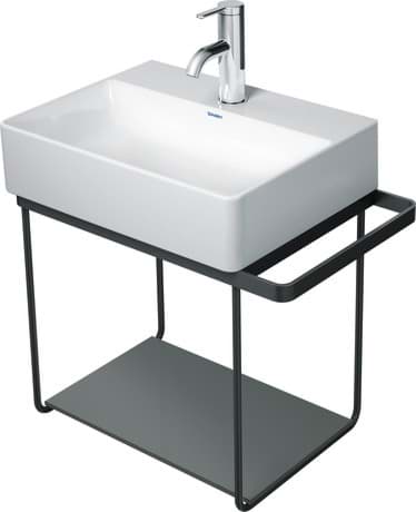 DURAVIT Glaseinleger 009966 Design by Duravit #0099668700 - Farbe 82, Cubic Line, Material: Einscheibensicherheitsglas nach EN 12150-1 420 mm