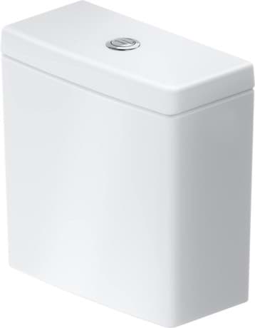 DURAVIT Spülkasten 095710 Design by Patricia Urquiola #095710AC85 - © Farbe AA, Weiß Hochglanz, Spülwassermenge: 6/3 l, Inkl. Innengarnitur, Unified Water Label (UWL) Klasse: 2 350 x 175 mm