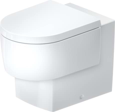 DURAVIT Stand WC 207109 Design by Patricia Urquiola #207109AA00 - Farbe AA, Weiß Hochglanz 370 x 570 mm