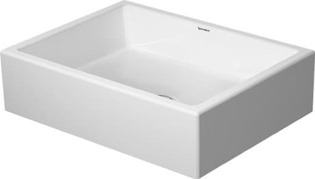 DURAVIT Aufsatzbecken 235150 Design by Duravit #23515000001 - • Farbe 00, Weiß Hochglanz, Rechteckig, Anzahl Waschplätze: 1 Mitte 500 x 380 mm
