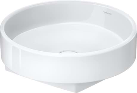 DURAVIT Aufsatzbecken 240945 Design by Patricia Urquiola #240945AA79 - • Farbe AA, Weiß Hochglanz 450 x 450 mm