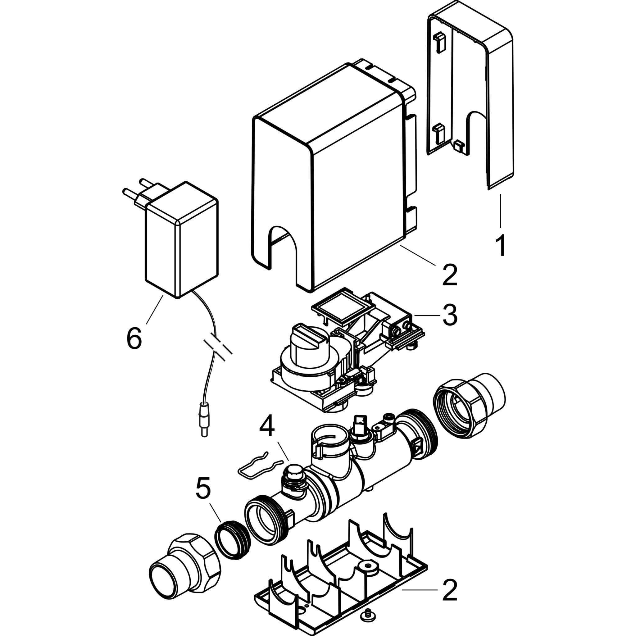 HANSGROHE Pontos Base Wassermanagementsystem #15886000