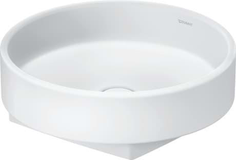 DURAVIT Aufsatzbecken 240945 Design by Patricia Urquiola #240945AC79 - • Farbe AA, Weiß Hochglanz 450 x 450 mm