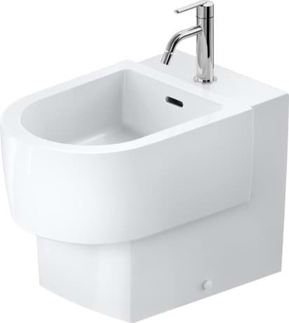 DURAVIT Stand Bidet 272610 Design by Patricia Urquiola #272610AC00 - Farbe AA, Weiß Hochglanz 370 x 570 mm