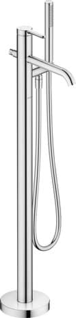 DURAVIT Einhebel-Wannenmischer bodenstehend C15250001 Design by Kurt Merki Jr. #C15250001010 - Farbe 10, Chrom 189 x 285 mm