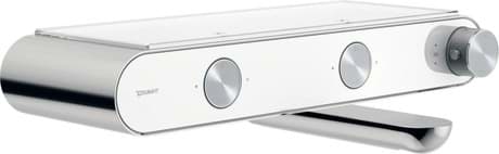DURAVIT Wannenthermostat Aufputz Shelf 1050 TH5220001 Design by Duravit #TH5220001005 - Farbe 05, Chrom/Weiß Hochglanz 400 x 228 mm