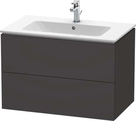 DURAVIT Waschtischunterbau wandhängend LC6241 Design by Christian Werner #LC624102727 - Farbe M07, Betongrau Matt Dekor 820 x 481 mm