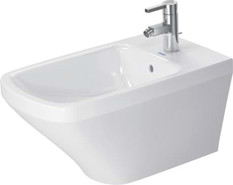 DURAVIT Wand Bidet 228615 Design by Matteo Thun & Antonio Rodriguez #22861500001 - Farbe 00, Anzahl Hahnlöcher pro Waschplatz: 1 370 x 620 mm