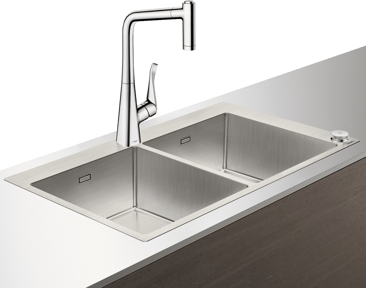 HANSGROHE C71 C71-F765-05 Spülencombi 370/370 Select #43211000
