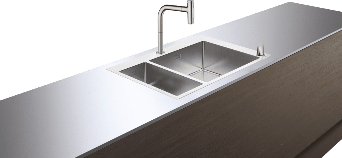 HANSGROHE C71 C71-F655-09 Spülencombi 180/450 Select #43206800