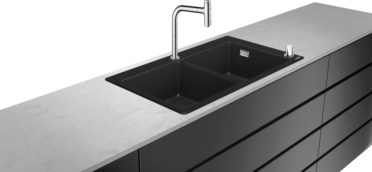 HANSGROHE C51 C51-F770-10 Spülencombi 370/370 Select #43221000