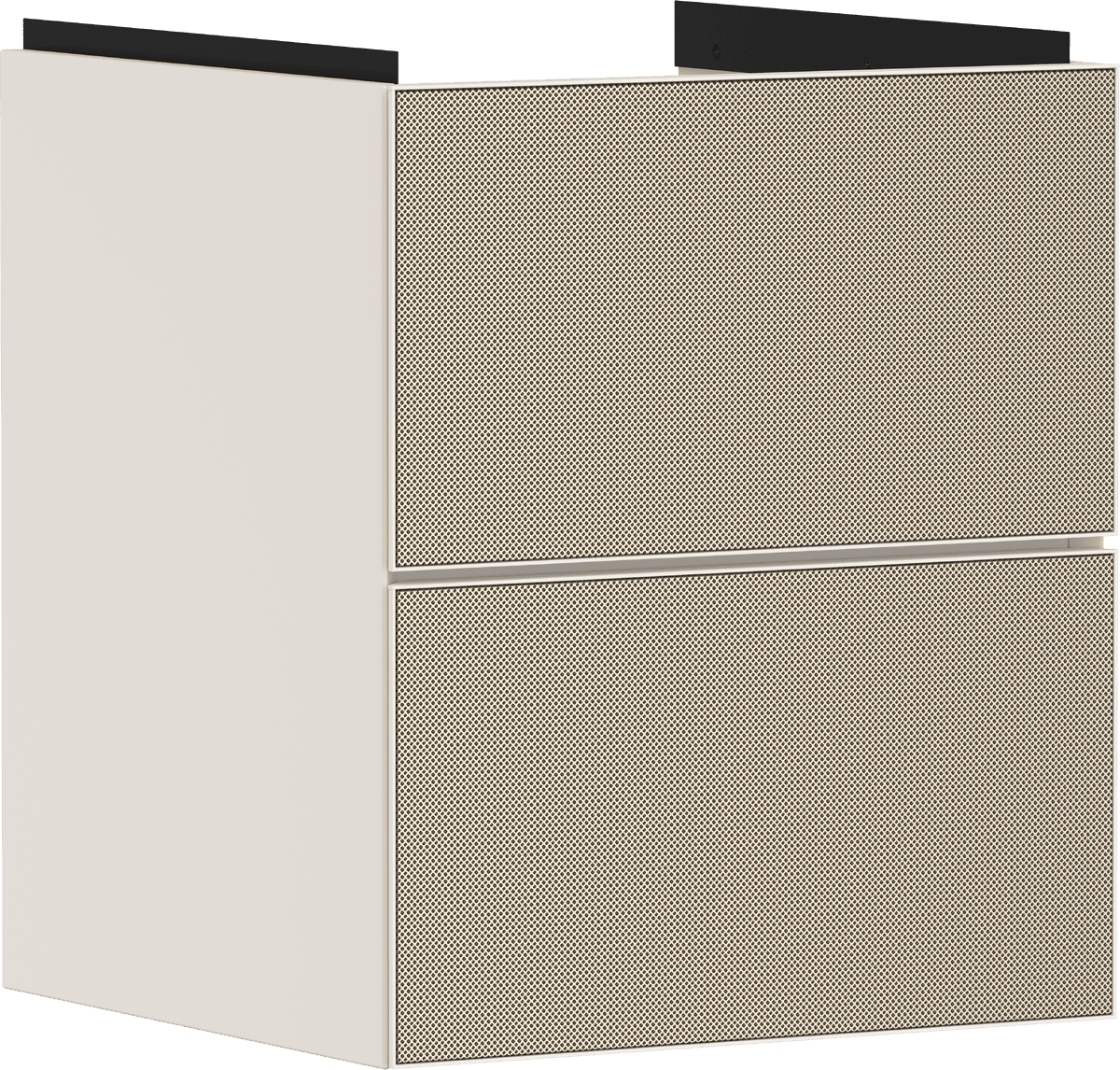 HANSGROHE Xevolos E Waschtischunterschrank Sandbeige Matt 480/475 mit 2 Schubkästen für Handwaschbecken #54173390 - Sandbeige Matt