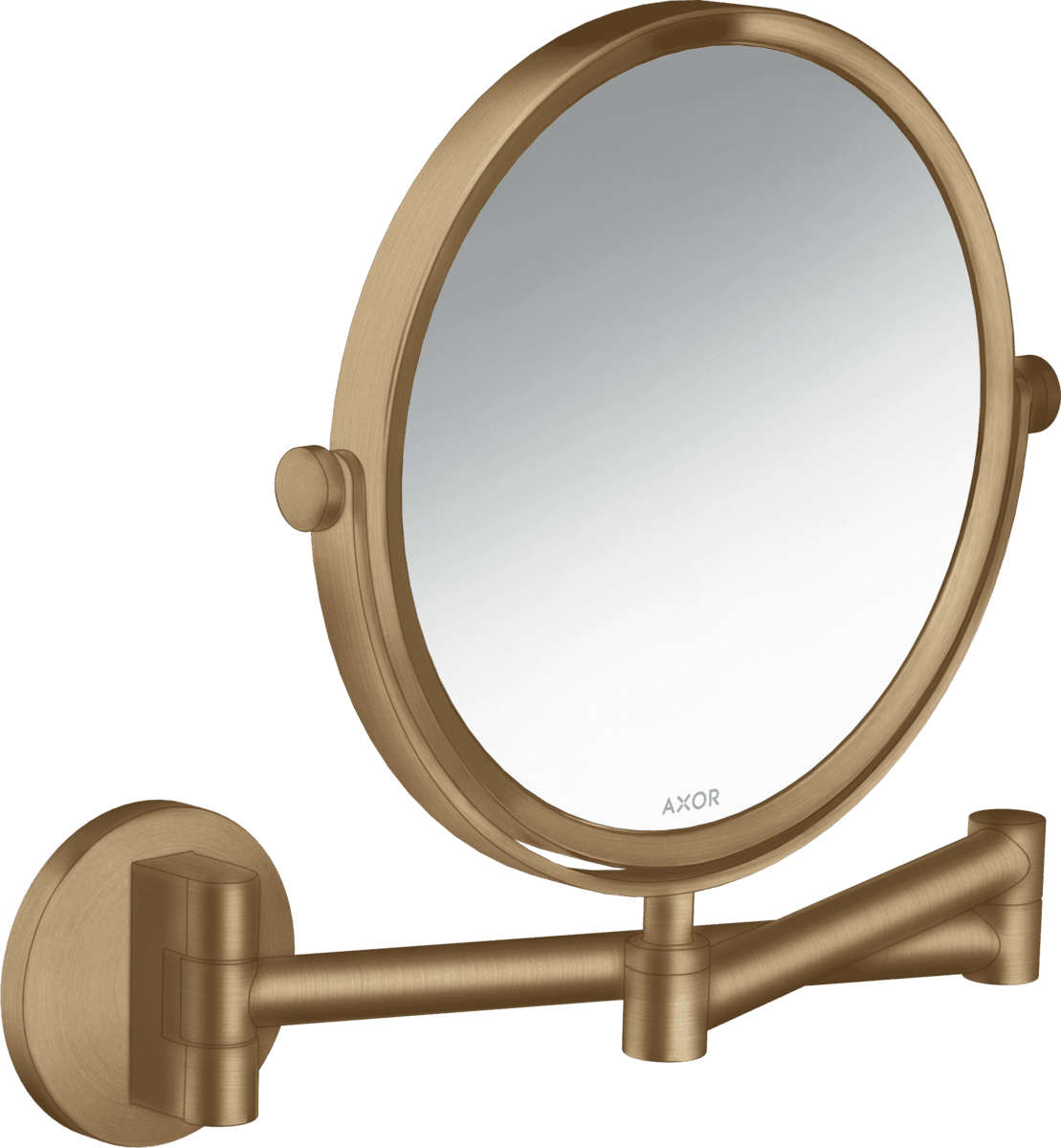 HANSGROHE AXOR Universal Circular Rasierspiegel #42849140 - Brushed Bronze