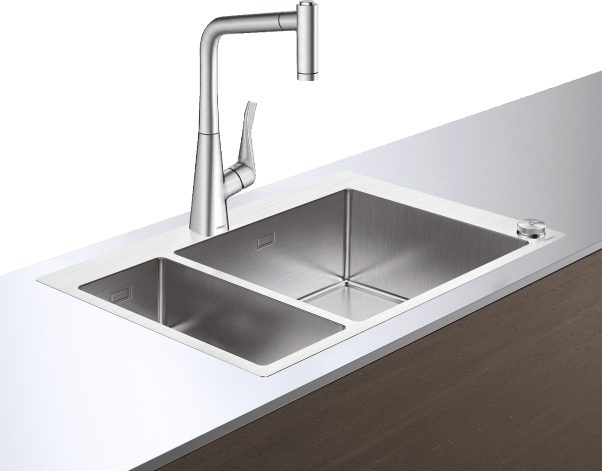HANSGROHE C71 C71-F655-04 Spülencombi 180/450 Select #43210800