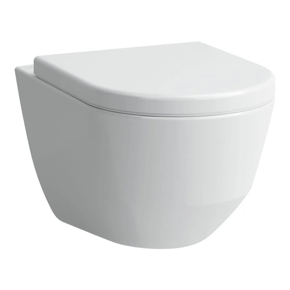 LAUFEN PRO Wand-WC, Flachspüler, mit Spülrand 530 x 360 x 355 mm #H8209590000001 - 000 - Weiß