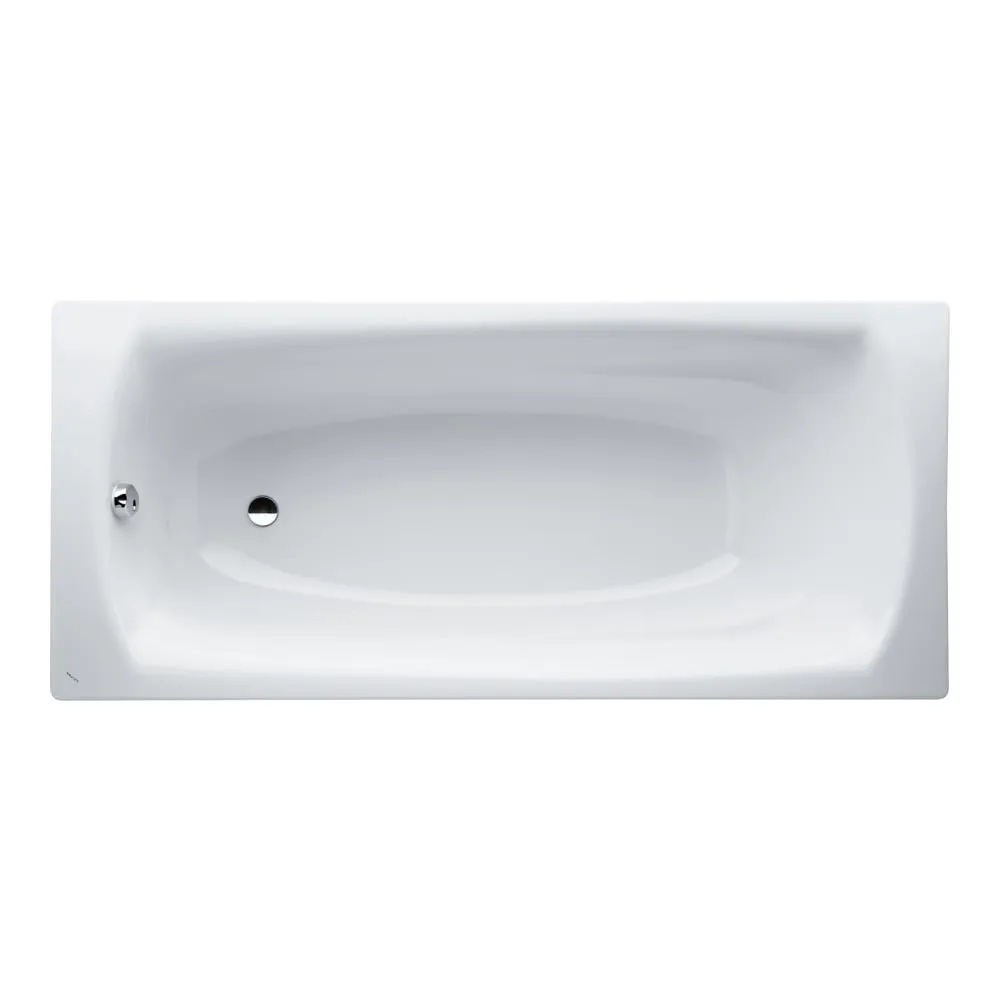 LAUFEN PALLADIUM Badewanne, Einbauversion, Stahl emailliert (3,5 mm) 1800 x 800 x 430 mm #H2251000000401 - 000 - Weiß
