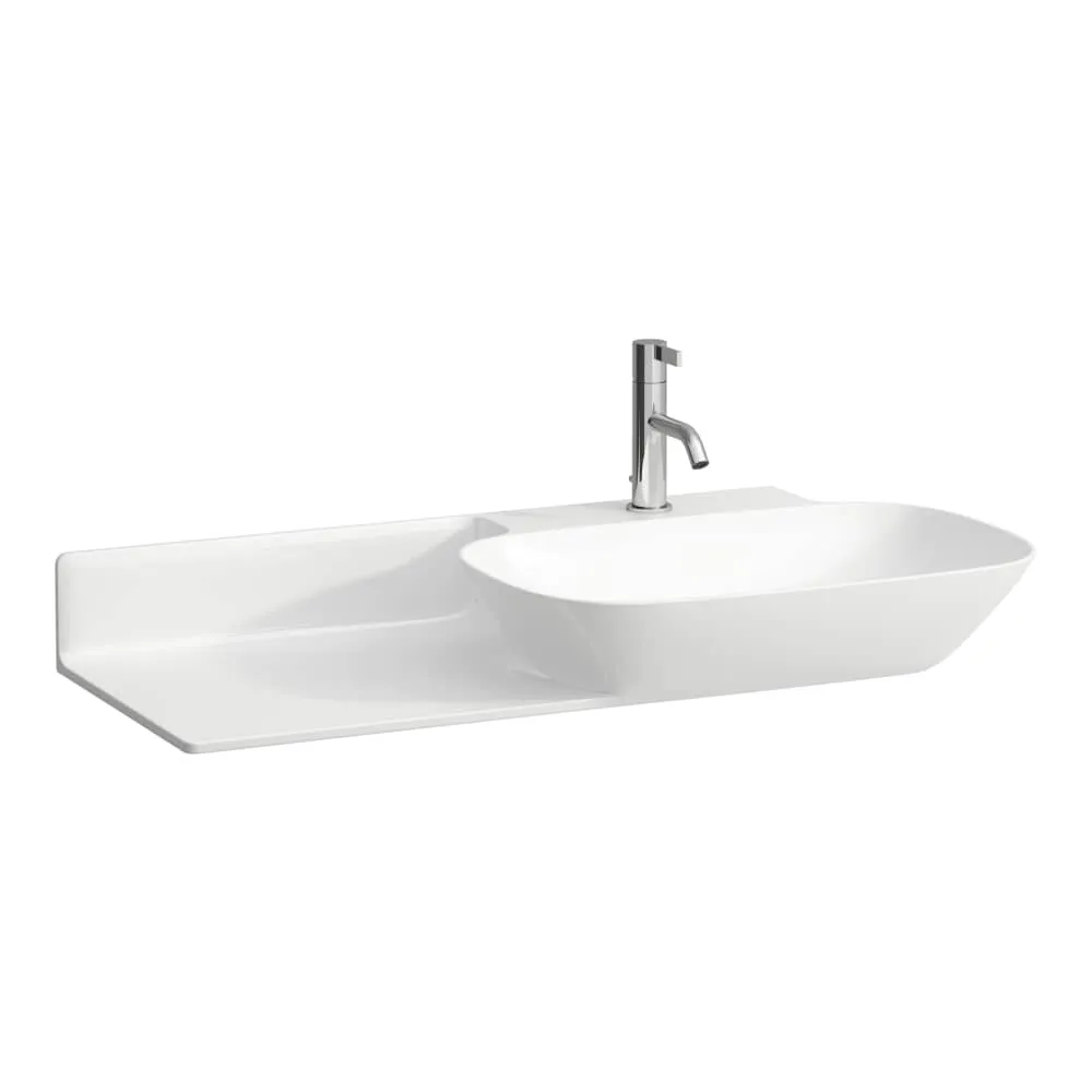 LAUFEN INO Möbelwaschtisch, Ablage links 900 x 450 x 120 mm #H8133010001041 - 000 - Weiß